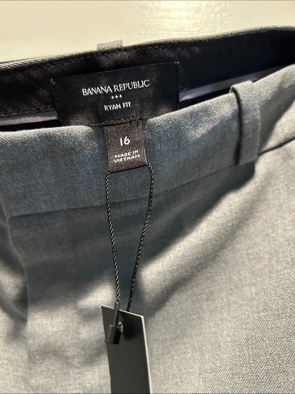 Banana Republic Men's Dress Pants in Light Gray